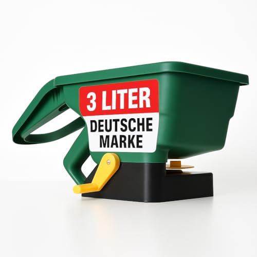 Onbest Handstreuer – 3 Liter Streugerät – innovativer Handgriff –...