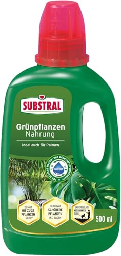 Substral Flüssigdünger für Grünpflanzen & Palmen - 500 ml, Mindert...