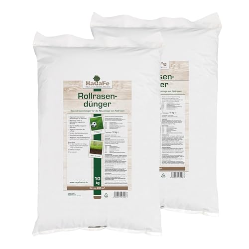HaGaFe Rollrasendünger für Neuanlagen Rasendünger für Rollrasen schonender...