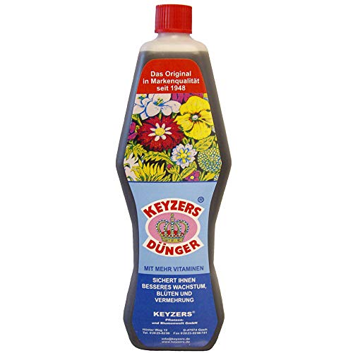 Keyzers Dünger 1000ml für Blüh- und Grünpflanzen +Kakteen