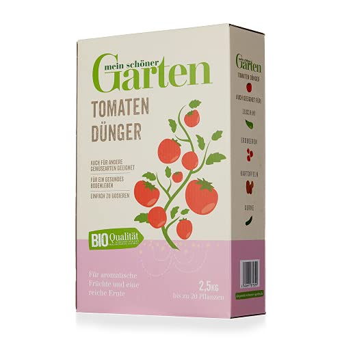 Mein schöner Garten Tomatendünger 2,5kg – Zulässig für den Bio-Anbau –...