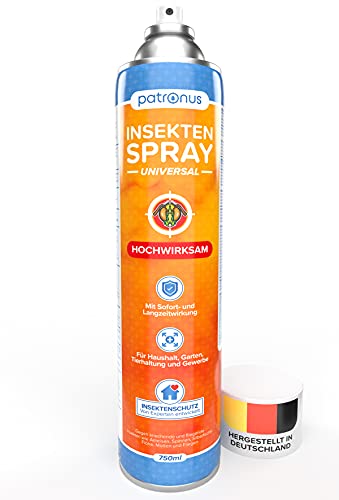 Patronus Insektenspray Universal mit Sofort- und Langzeitschutz 750ml - Power...