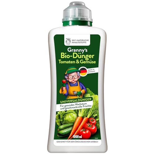 GRANNY’S WORLD® 1L. BIO-Dünger I Tomatendünger I Flüssigdünger für stark...