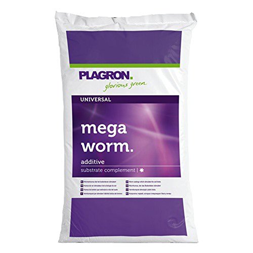 Plagron Mega Worm, natürlicher Stickstofflieferant, fein gesiebt, 25 L