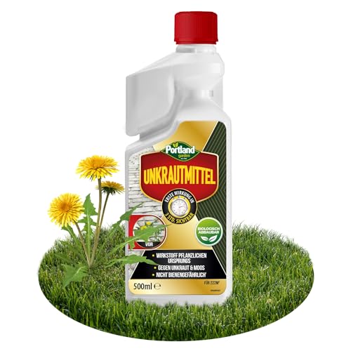 Portland Garden Moosbekämpfung 500 ml Konzentrat Unkrautvernichter ohne...