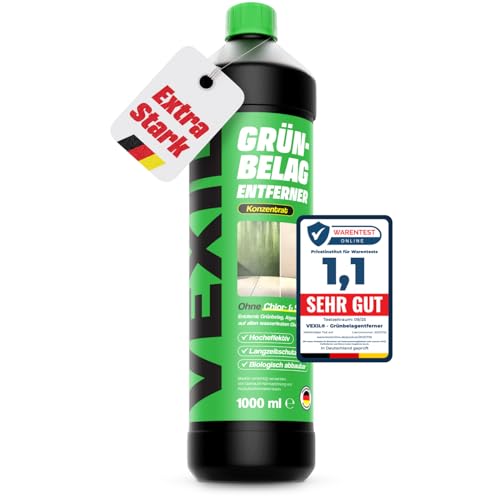 VEXIL® Grünbelagentferner Konzentrat – entfernt Algen, Moos, Pilze &...