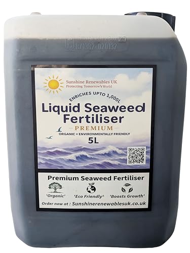 Flüssiger Algendünger 5L Konzentrat (1:400) – Schottischer Seetang Extrakt...