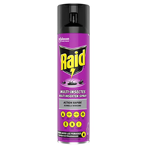 Raid Paral Multi Insekten-Spray, Mückenspray, zur Bekämpfung von fliegenden &...