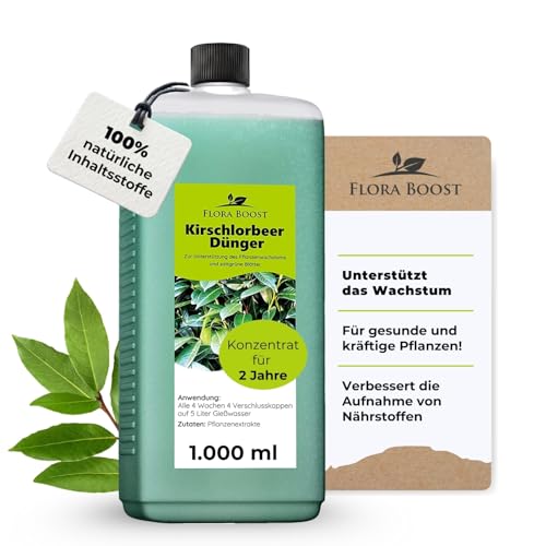 Flora Boost Kirschlorbeer Dünger Flora Boost 1000ml I Für bis zu 200L...