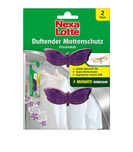 Nexa Lotte Duftender Mottenschutz, bekämpfend und abwehrend, 3 Monate...
