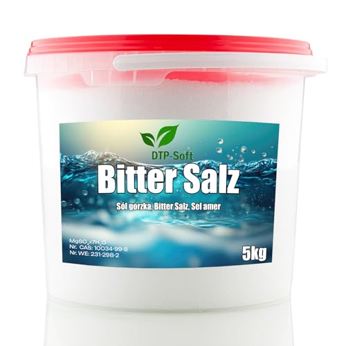 5kg Bittersalz Tannendünger Blattdünger Koniferendünger Magnesium im Eimer 5...
