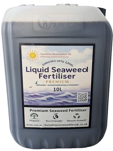 Flüssiger Algendünger 10L Konzentrat (1:400) – Schottischer Seetang Extrakt...