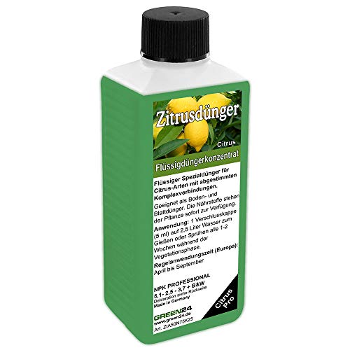 GREEN24 Zitrus Dünger Citrus düngen, Premium HIGH-TECH Flüssigdünger aus der...