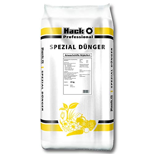 HACK PROFI Anwachshilfe Mykofert 25 kg Rasendünger Startdünger Ansaatdünger