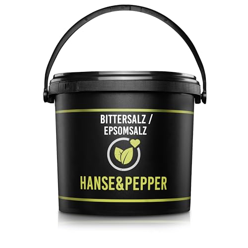 5kg Bittersalz Epsom Salz MgSO4 5kg Eimer - Greenline Serie