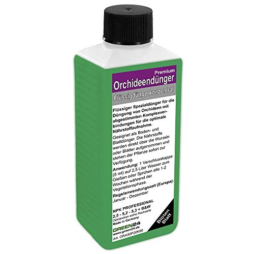 GREEN24 Orchideen-Dünger Premium Flüssigdünger aus der Profi Linie