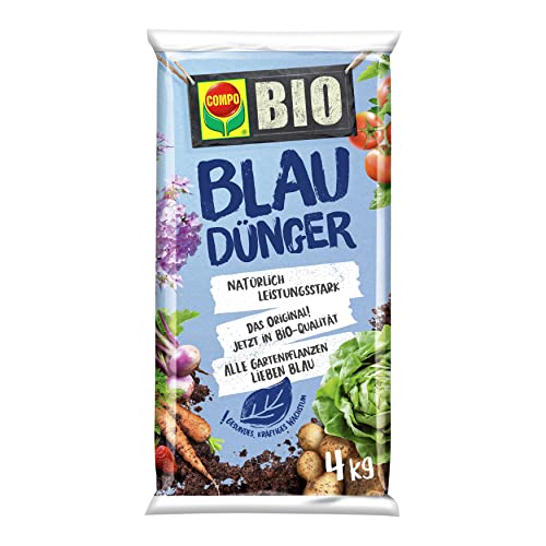 COMPO BIO Blaudünger, Dünger für Obst, Gemüse und alle Gartenpflanzen,...
