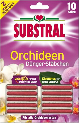 Substral Orchideen-Düngestäbchen, 10 St., mit Eisen-Plus und 2 Monate...