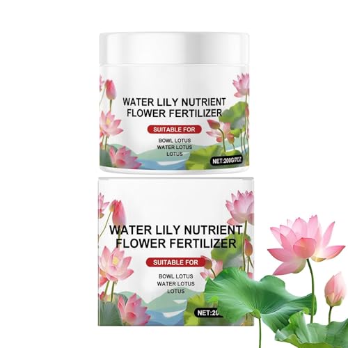 Teichwasserlilie Nährstoff - 200 g natürliches Wasserlily Blütendünger...