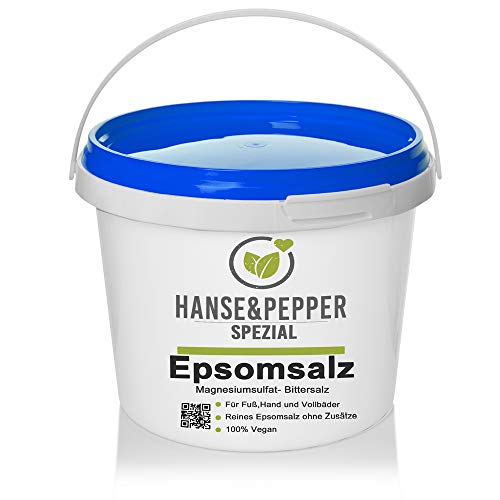 5kg Bittersalz Epsom Salz MgSO4 5kg Eimer - Greenline Serie