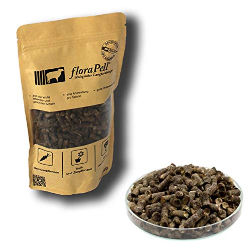 FloraPell® Bio Schafwollpellets Dünger für Haus, Garten & Zimmerpflanzen -...