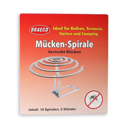 Braeco Anti-Mücken-Spirale 10er, Moskito