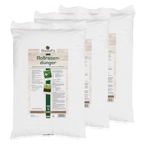 HaGaFe Rollrasendünger für Neuanlagen Rasendünger für Rollrasen schonender...