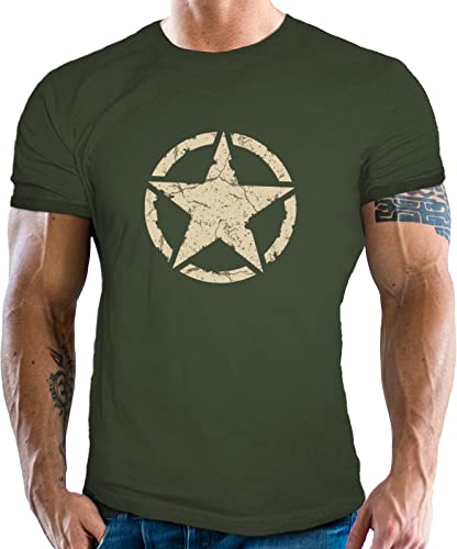 Classic T-Shirt für den US-Army Fan: Vintage Star M