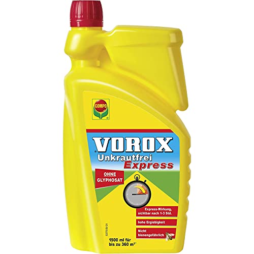 VOROX Unkrautfrei Express, Bekämpfung von Unkräutern an Zierpflanzen, Obst und...