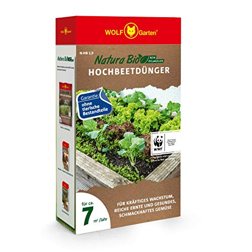 WOLF Garten - 'Natura Bio' Hochbeetdünger N-HB 1,9 für ca. 7 m²/Jahr; 3857010