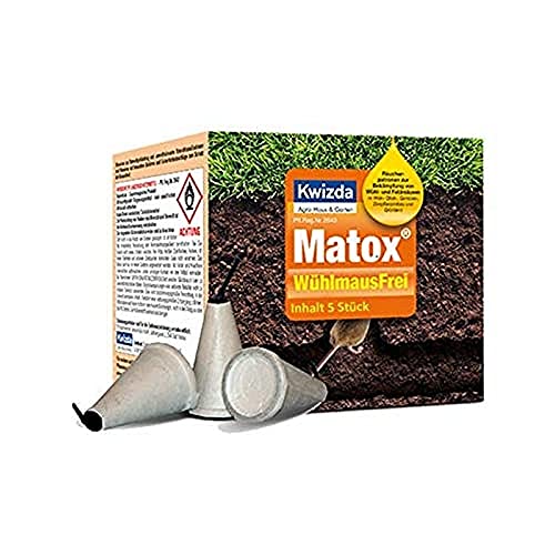 KWIZDA Matox WühlmausFrei 5 STK A029696 Braun