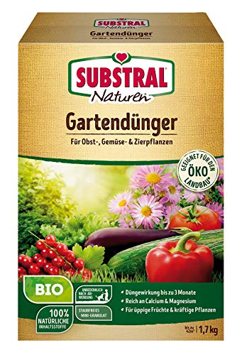 Substral Naturen BIO Garten, natürlicher Universal-Dünger für Obst, Gemüse...