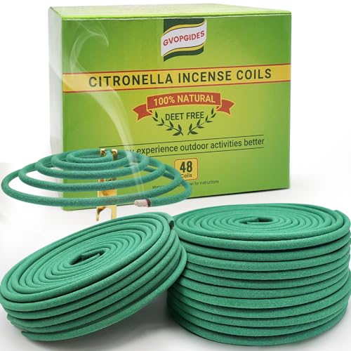 Citronella Räucherspirale, Hergestellt aus natürlichen Pflanzen, Geeignet für...