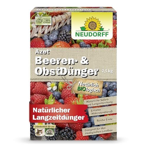 Neudorff Azet Beeren- & ObstDünger – Bio-Dünger für mehr Geschmack und...