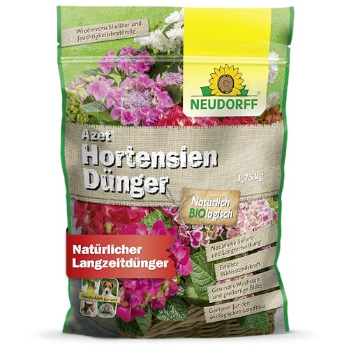 Neudorff Azet HortensienDünger 1,75 kg für farbintensive, prächtige Blüten...