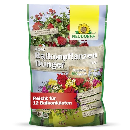 Neudorff Azet BalkonpflanzenDünger – Bio Dünger mit 100 Tagen...