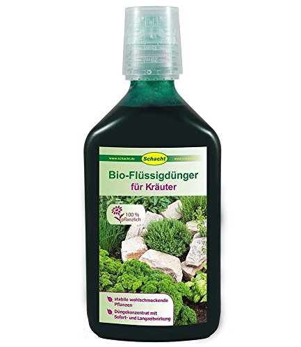 SCHACHT BIO-Flüssigdünger für Kräuter, Kräuterdünger 350 ml