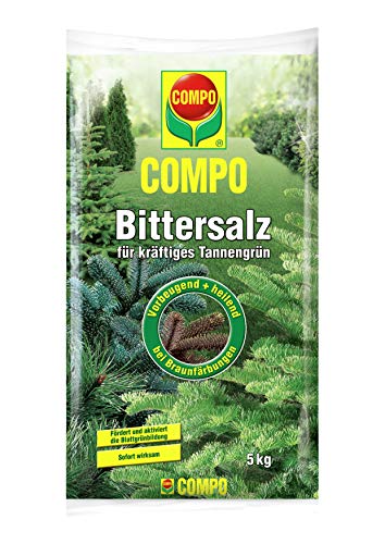 COMPO Bittersalz für alle Fichten, Tannen und andere Koniferen, Gartendünger,...