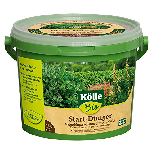 Kölle Bio Startdünger für Bäume, Sträucher & Hecken, 2,5kg Eimer