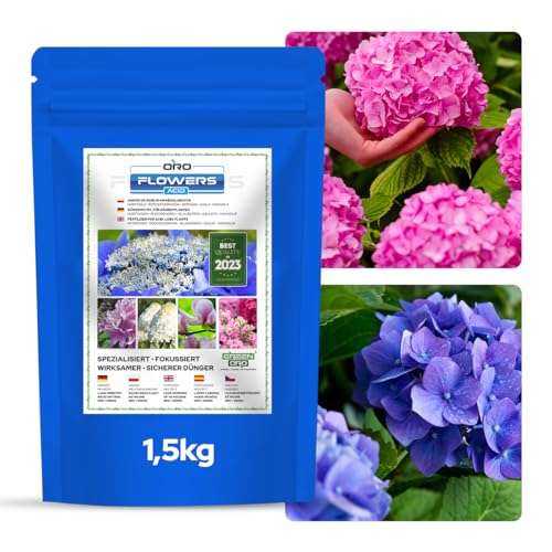 GREEN ORO FLOWERS ACID 1,5KG Langzeitdünger für Hortensien & Säurepflanzen