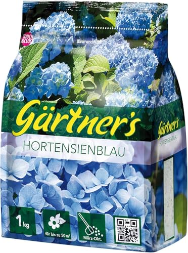 Gärtner's Hortensienblau, 1kg - Blaufärbemittel für Hortensien, zur...