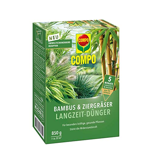 COMPO Bambus & Ziergräser Langzeit-Dünger, Umweltschonendere Rezeptur, 5...