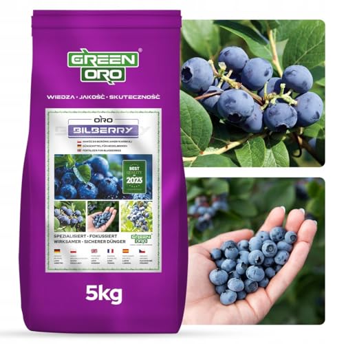 GREEN ORO ORO BILBERRY 5KG - Spezialdünger für Heidelbeeren und säureliebende...