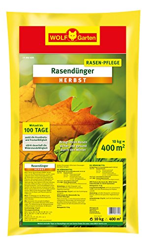 WOLF-Garten - Rasen-Herbst-Dünger LK-MU 400; 3835040, Gelb