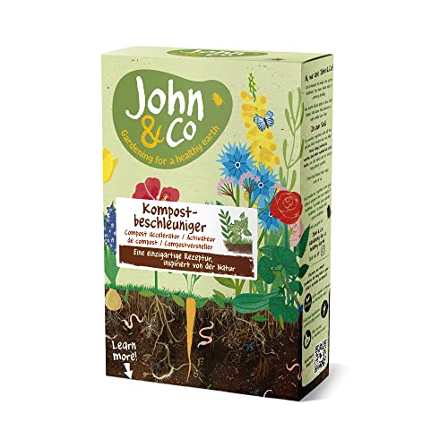 JOHN & CO. Kompostbeschleuniger – Natürlicher Schnellkomposter –...