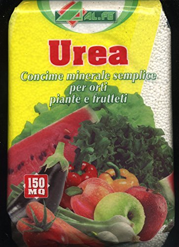 Harnstoff Mineraldünger für orti Pflanzen und Obstgärten von 4 kg.