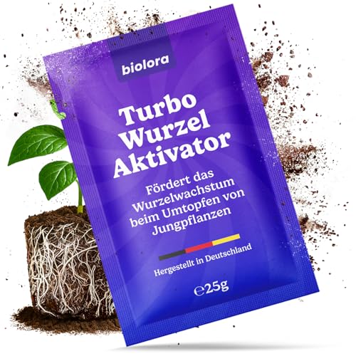 BIOLORA® 25g Turbo-Wurzel-Aktivator - Starke Wurzelbildung für Stecklinge und...