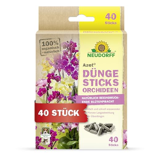 Neudorff Azet DüngeSticks für Orchideen – Bio Orchideendünger sorgt für...