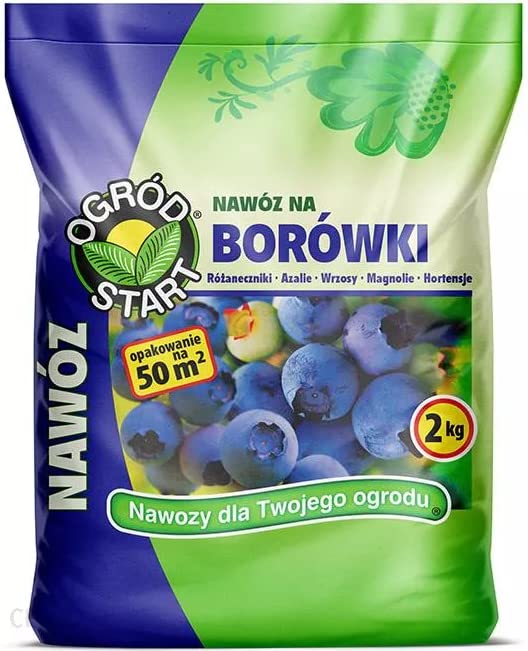 Ogród Start Heidelbeeren-Dünger NPK Granulat 2kg für Heidelbeeren und andere...