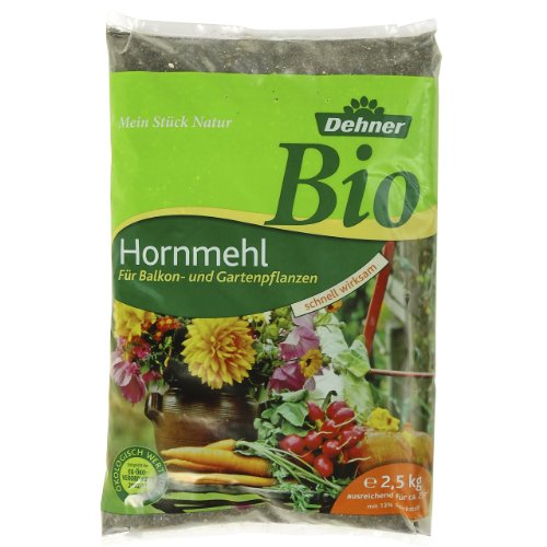 Dehner Bio Hornmehl, 2.5 kg, für ca. 25 qm